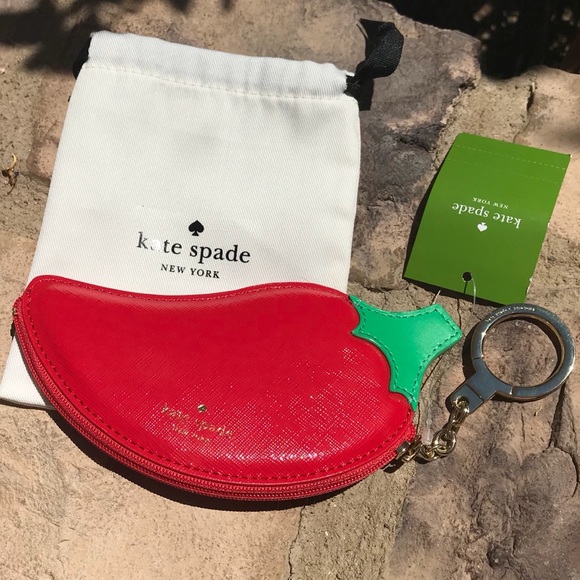 kate spade Accessories - Kate Spade Chili Pepper Key Chain / pouch